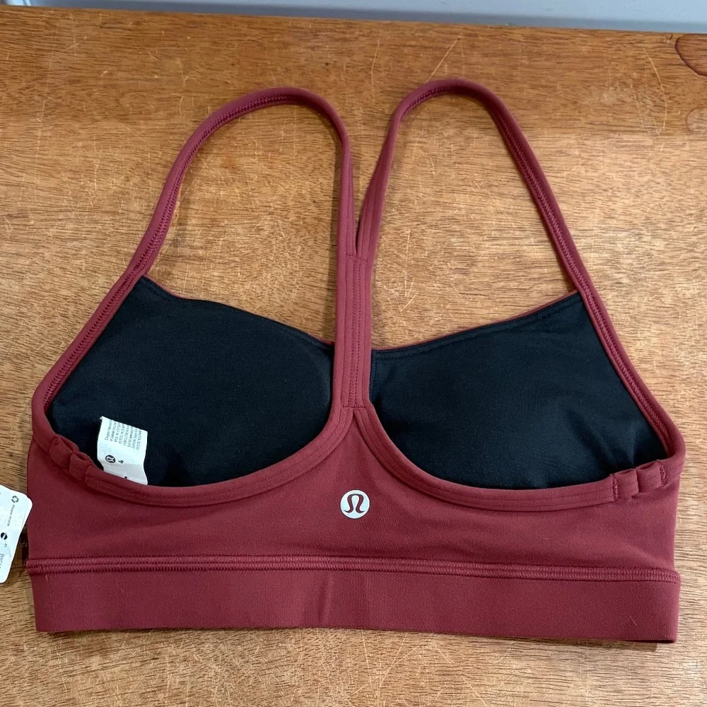 Lululemon Flow Y Bra Long Line Nulu *Light Support, B/C Cup Savannah - Picture 5 of 6